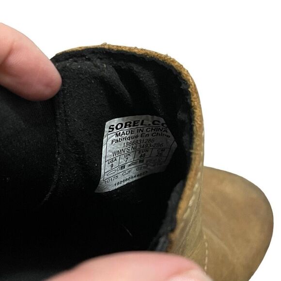 Sorel Joan of Arctic Chelsea Boots Booties 9 - Picture 4 of 7